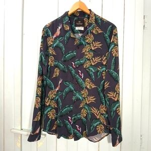 Scotch & Soda Traveler’s Tropical Long Sleeve Button Down